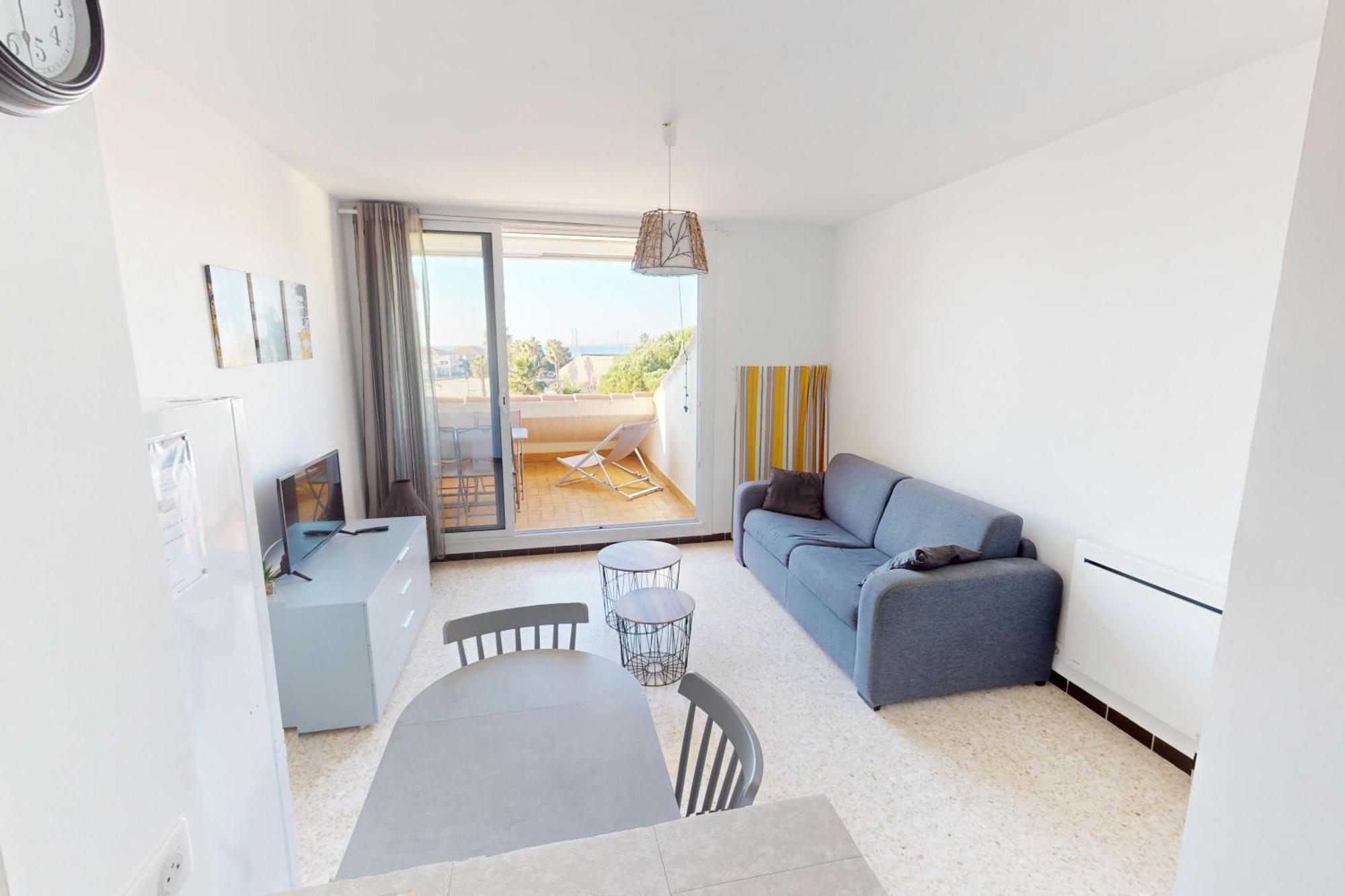 Appartement T2 Vue Plage Meze Proche Sete エクステリア 写真