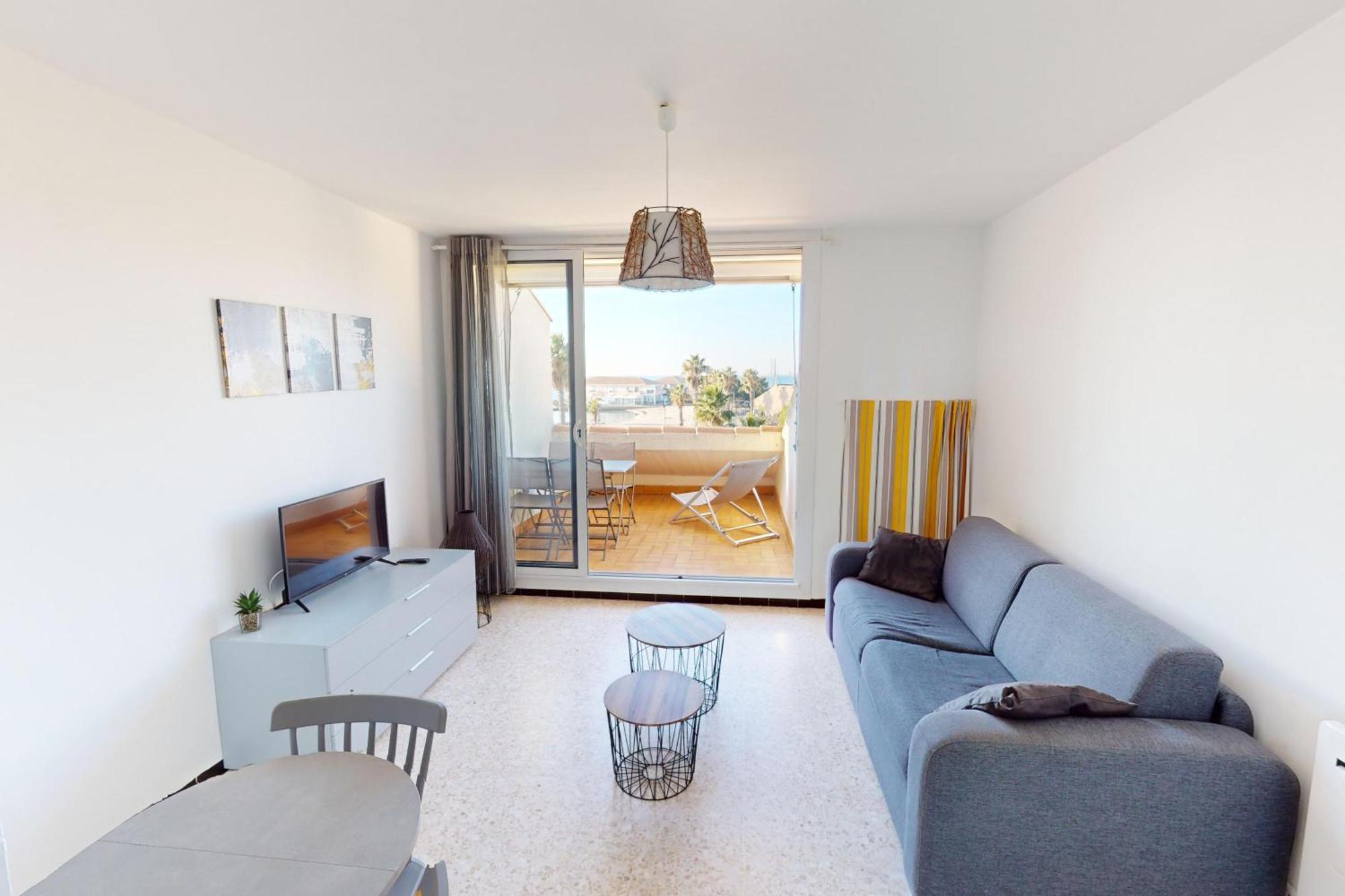 Appartement T2 Vue Plage Meze Proche Sete エクステリア 写真